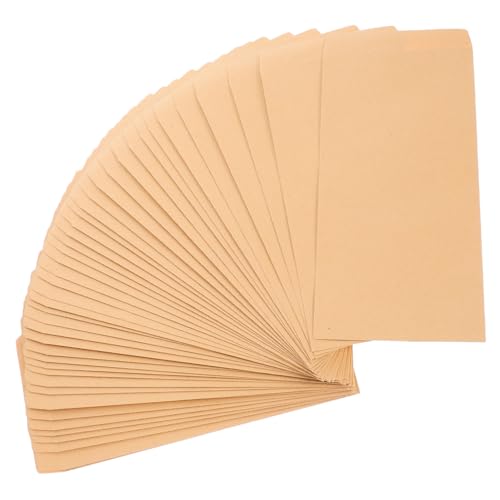SOPOTUTU 50Stücke Papierumschläge Klassische Büroumschläge Selbstklebend Kraftpapier zur Aufbewahrung von Dokumenten und Kleinen Accessoires für Feiern und Anlässe SOPOTUTU 50Stücke Papierumschläge Klassische Büroumschläge Selbstklebend Kraftpapier zur Aufbewahrung von Dokumenten und Kleinen Accessoires für Feiern und Anlässe von SOPOTUTU