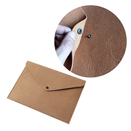 SOPOTUTU Filz Dokumentenmappe mit Druckknopf Organizer für Büro Schule und Zuhause für Sichere Aufbewahrung Wichtiger Unterlagen Klassisches Format Langlebig und Praktisch SOPOTUTU Filz Dokumentenmappe mit Druckknopf Organizer für Büro Schule und Zuhause für Sichere Aufbewahrung Wichtiger Unterlagen Klassisches Format Langlebig und Praktisch von SOPOTUTU