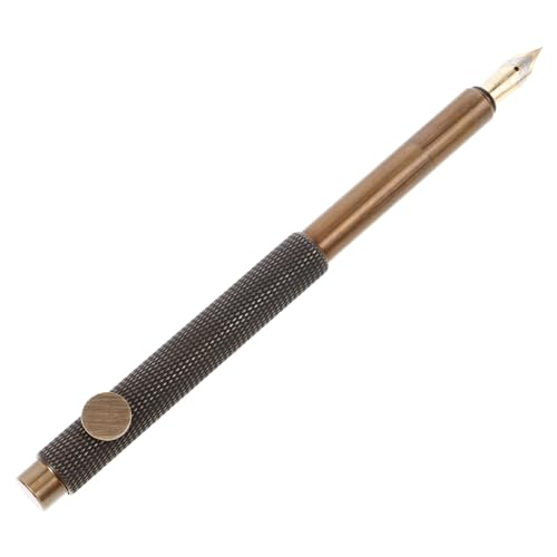 SOPOTUTU Retro Füllfederhalter Schreiben Edler Luxus Füllfederhalter Eleganter Kalligraphie Dip Pen Füllfederhalter Mit Stiftkappe Seemann Füllfederhalter Kreuz Füllfederhalter Stifte Für von SOPOTUTU