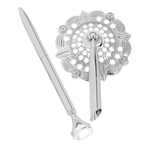 SOPOTUTU Thekenstift Hochzeitsstift Kristallstifte Empfangsstift Juwelenstift Hochzeitskartenstifte Empfangsschreibtischstift Verlobungsstift Hochzeitssignaturstift Silbermetall SOPOTUTU Thekenstift Hochzeitsstift Kristallstifte Empfangsstift Juwelenstift Hochzeitskartenstifte Empfangsschreibtischstift Verlobungsstift Hochzeitssignaturstift Silbermetall von SOPOTUTU
