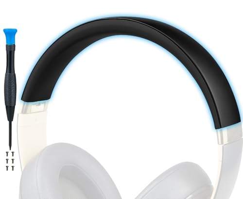 SOPROM Ersatz Zubehör Kopfband Stirnband Headband für Beats Studio 2 & Studio 3 Wired &Wireless Kopfhörer(Studio 3-Mattschwarz) von SOPROM