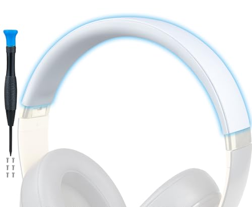SOPROM Ersatz Zubehör Kopfband Stirnband Headband für Beats Studio 2 & Studio 3 Wired &Wireless Kopfhörer(Studio 3-Weiß) von SOPROM