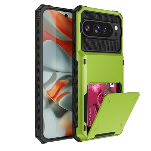 SORAKA Hülle für Google Pixel 9 mit Kartenhalter Handyhülle PC TPU 2 in 1 Dual Layer Bumper Hülle Stoßsichere Abdeckung kann 5 Karten aufnehmen SORAKA Hülle für Google Pixel 9 mit Kartenhalter Handyhülle PC TPU 2 in 1 Dual Layer Bumper Hülle Stoßsichere Abdeckung kann 5 Karten aufnehmen von SORAKA