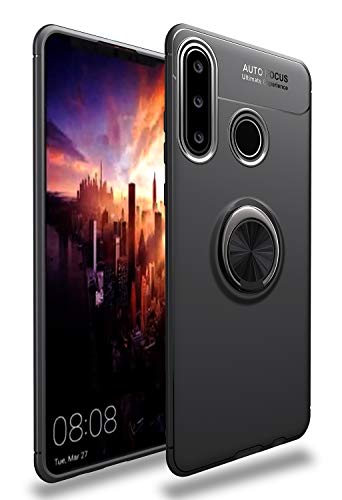 SORAKA Hülle für Huawei P30 Lite mit Ringständer Weiches TPU Ultradünn Schutzhülle Huawei P30 Lite mit Metallplatte für Handyhalterung Auto KFZ Magnet von SORAKA