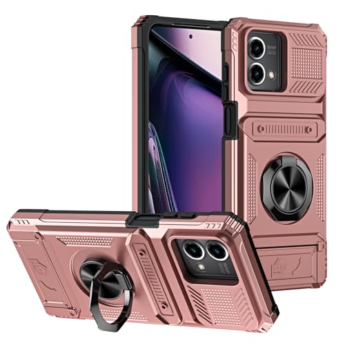 SORAKA Hülle für Motorola Moto G Stylus 5G 2023 mit Ringständer Kartenhalterung Metall Patch kompatible magnetische Auto Telefonhalterung Schutzhülle gegen Stöße und Stürze SORAKA Hülle für Motorola Moto G Stylus 5G 2023 mit Ringständer Kartenhalterung Metall Patch kompatible magnetische Auto Telefonhalterung Schutzhülle gegen Stöße und Stürze von SORAKA