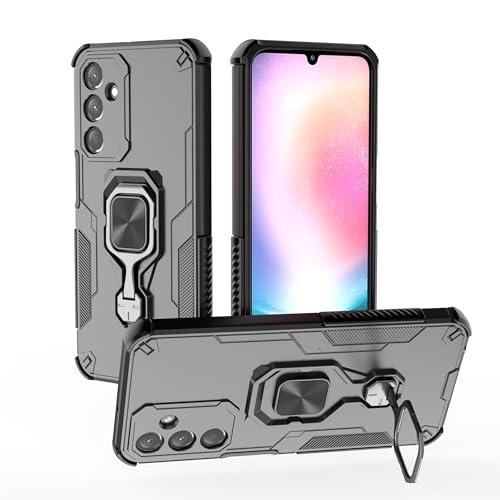 SORAKA Hülle für Samsung Galaxy A25 5G mit 360 Grad drehbarem Metallständer magnetischem Eisenstück kompatible Magnetische Handyhalterung für das Auto SORAKA Hülle für Samsung Galaxy A25 5G mit 360 Grad drehbarem Metallständer magnetischem Eisenstück kompatible Magnetische Handyhalterung für das Auto von SORAKA