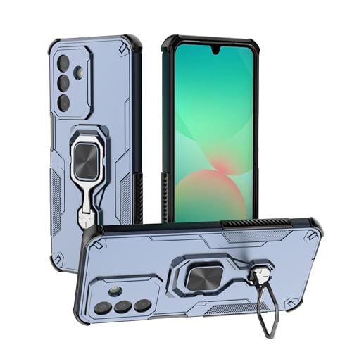 SORAKA Hülle für Samsung Galaxy A26 5G mit 360 Grad drehbarem Metallständer magnetischem Eisenstück kompatible Magnetische Handyhalterung für das Auto SORAKA Hülle für Samsung Galaxy A26 5G mit 360 Grad drehbarem Metallständer magnetischem Eisenstück kompatible Magnetische Handyhalterung für das Auto von SORAKA