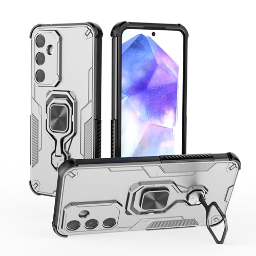 SORAKA Hülle für Samsung Galaxy A35 5G mit 360 Grad drehbarem Metallständer magnetischem Eisenstück kompatible Magnetische Handyhalterung für das Auto SORAKA Hülle für Samsung Galaxy A35 5G mit 360 Grad drehbarem Metallständer magnetischem Eisenstück kompatible Magnetische Handyhalterung für das Auto von SORAKA