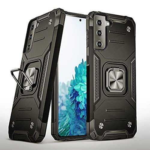 SORAKA Hülle für Samsung Galaxy S21 Plus 5G mit Ringhalterung Panzerhülle Samsung Galaxy S21 Plus Hülle Weicher TPU-Stoßfänger Harte PC-Rückseite mit Metallplatte für magnetische Handy-Autohalterung SORAKA Hülle für Samsung Galaxy S21 Plus 5G mit Ringhalterung Panzerhülle Samsung Galaxy S21 Plus Hülle Weicher TPU-Stoßfänger Harte PC-Rückseite mit Metallplatte für magnetische Handy-Autohalterung von SORAKA