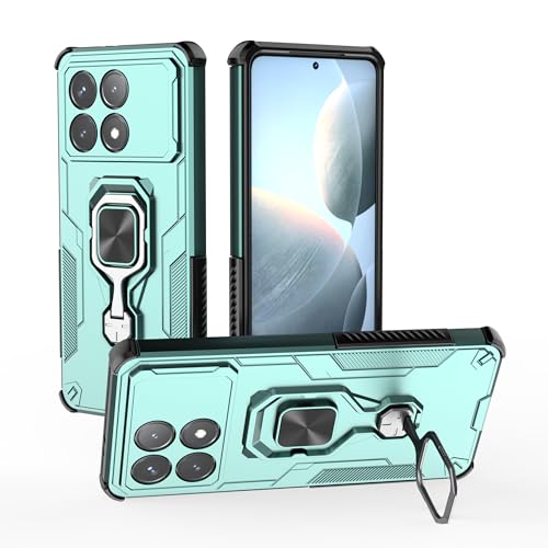 SORAKA Hülle für Xiaomi Poco X6 Pro 5G mit 360 Grad drehbarem Metallständer magnetischem Eisenstück kompatible Magnetische Handyhalterung für das Auto SORAKA Hülle für Xiaomi Poco X6 Pro 5G mit 360 Grad drehbarem Metallständer magnetischem Eisenstück kompatible Magnetische Handyhalterung für das Auto von SORAKA