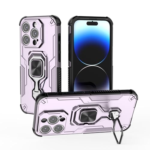 SORAKA Hülle für iPhone 14 Pro mit 360 Grad drehbarem Metallständer magnetischem Eisenstück kompatible Magnetische Handyhalterung für das Auto SORAKA Hülle für iPhone 14 Pro mit 360 Grad drehbarem Metallständer magnetischem Eisenstück kompatible Magnetische Handyhalterung für das Auto von SORAKA