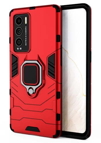 SORAKA Hülle für realme GT Master Edition mit Ringständer Weiches TPU Ultradünn Schutzhülle realme GT Master Edition mit Metallplatte für Handyhalterung Auto KFZ Magnet von SORAKA