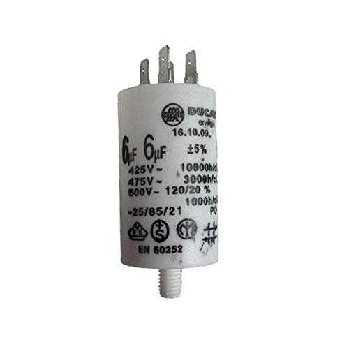 Kondensator 6MF 450 V Spülmaschine LV0817100 Fagor Kondensator 6MF 450 V Spülmaschine LV0817100 Fagor von SOS ACCESSOIRE