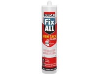 Fix All High Tack Montagekleber klar 290ml Kartusche. Haftet auf nahezu allen Materialien von SOUDAL