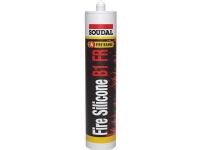 SOUDAL SILICONE FR 300ml weißFeuerhemmendes Silikon für elastische Brandfugen nach EN 1366-4. von SOUDAL