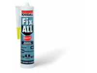 Soudal montagelim 290ml - Fix all crystal clear multifuge added fungicide, FDA approved von SOUDAL