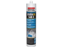 Soudasil San X Sanitärsilikon Ral 9016 300 ml von SOUDAL