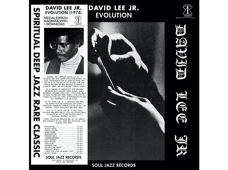 DAVID JR. Lee - Evolution Magenta Colored (Vinyl) von SOUL JAZZ