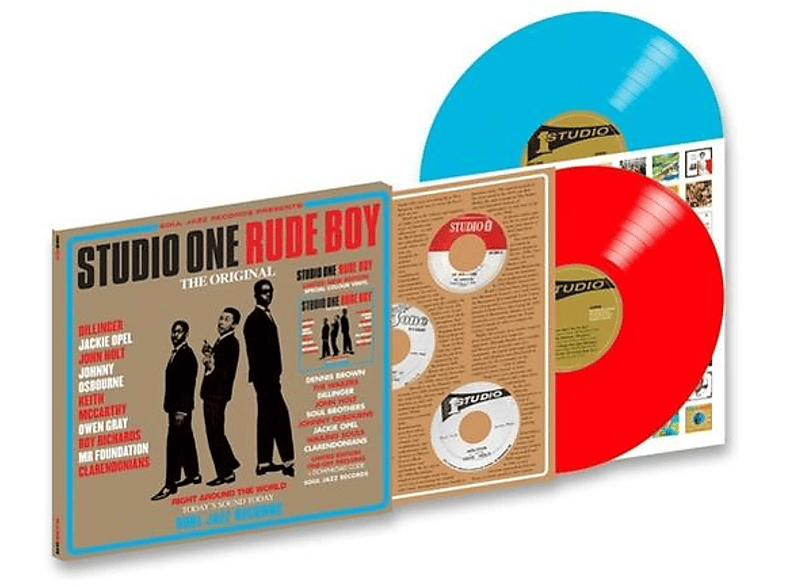 Soul Jazz Records Presents - Studio One Rude Boy (Colored) (Vinyl) von SOUL JAZZ