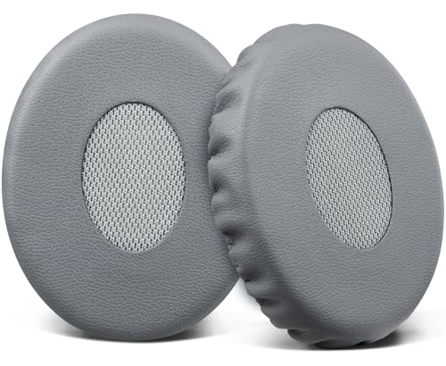 SOULWIT® Professional Ersatz Ohrpolster für Bose On-Ear 2 (OE2 & OE2i)/ SoundTrue On-Ear (OE)/ SoundLink On-Ear (OE) Kopfhöre (Grau) von SOULWIT