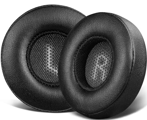 SOULWIT Ersatz Ohrpolster für JBL E35 E45 BT Bluetooth Wireless Kopfhörer, Ohrpolster für E35BT E45BT Headset,Ersatzpolster mit Schaumstoff zur Geräuschdämmung von SOULWIT