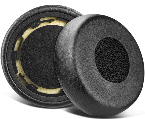 SOULWIT Ersatz Ohrpolster für Jabra Evolve 75(75UC 75MS 75SE) Stereo-Bluetooth-Headset/Kopfhörer, Ersatzpolster mit geräuschisolierendem Memory-Schaum von SOULWIT