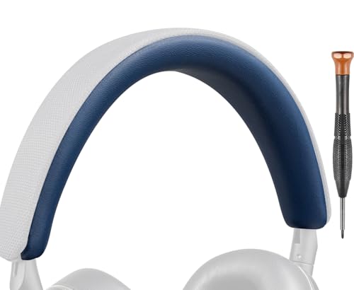 SOULWIT Kopfband Stirnband Polster-Kit für Bowers & Wilkins PX8/PX7 S2/PX7 S2e(Passen Nicht für PX7) Kopfhörer, Headband Top-Polster-Abdeckung Reparaturteil, Einfache DIY-Installation von SOULWIT