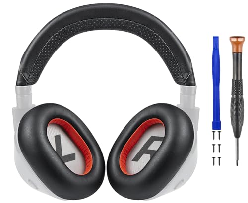 SOULWIT Protein Leder Ohrpolster + Kopfband Stirnband Headband Polster, Ersatzteilset für Plantronics BackBeat Pro 2, Voyager 8200 UC Kopfhörer, Ersatzreparaturteil SOULWIT Protein Leder Ohrpolster + Kopfband Stirnband Headband Polster, Ersatzteilset für Plantronics BackBeat Pro 2, Voyager 8200 UC Kopfhörer, Ersatzreparaturteil von SOULWIT