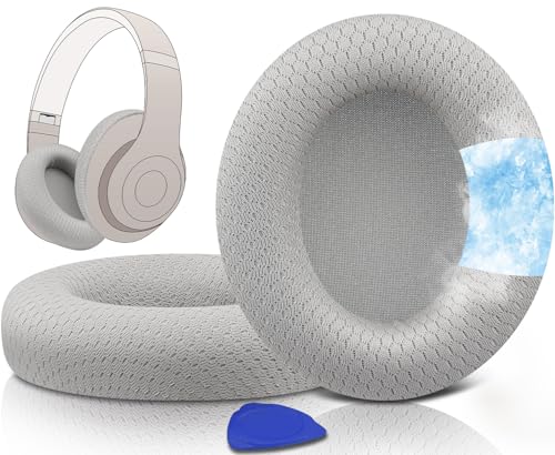 SOULWIT Vollkühlgel Ersatzpolster Ersatz Ohrpolster für Beats Studio Pro kabellose Noise-Cancelling-Kopfhörer, Polster mit atmungsaktivem Netzgewebe, Lärmdämmungsschaum SOULWIT Vollkühlgel Ersatzpolster Ersatz Ohrpolster für Beats Studio Pro kabellose Noise-Cancelling-Kopfhörer, Polster mit atmungsaktivem Netzgewebe, Lärmdämmungsschaum von SOULWIT