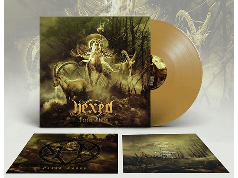 Hexed - Pagans Rising (Gold Vinyl) (Vinyl) von SOUND POLL