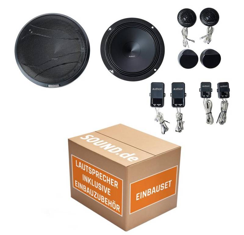 SOUND.de APK-165 Lautsprecher System Einbauset Renault Trafic 2 Front Auto-Lautsprecher (Max) von Ground Zero
