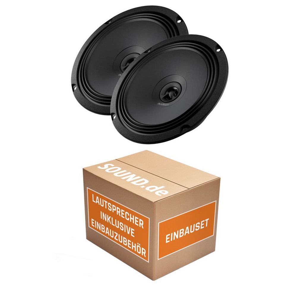 SOUND.de APX 6.5 Lautsprecher Einbauset Audi A3 8L Heck Auto-Lautsprecher (MAX: Watt) von SOUND.de