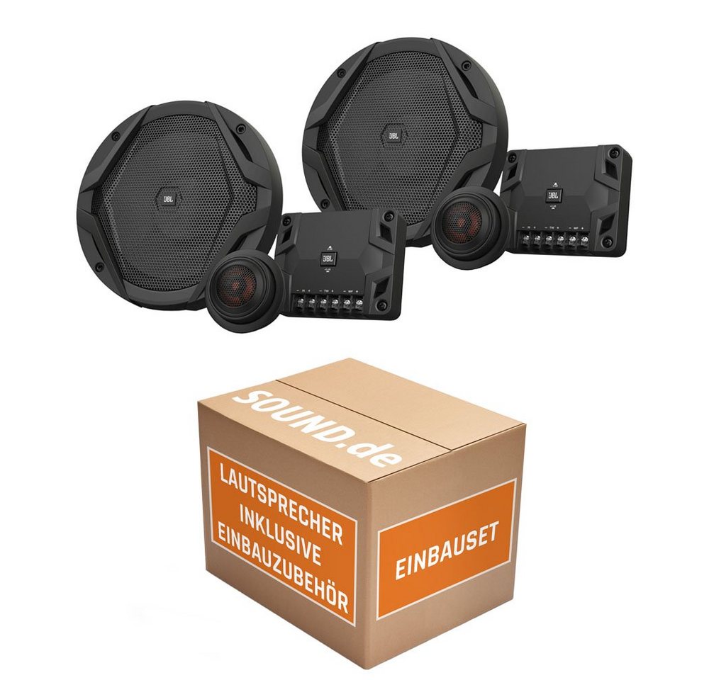 SOUND.de GX600C Lautsprecher System Einbauset Skoda Rapid Front Heck Auto-Lautsprecher (Max) von SOUND.de