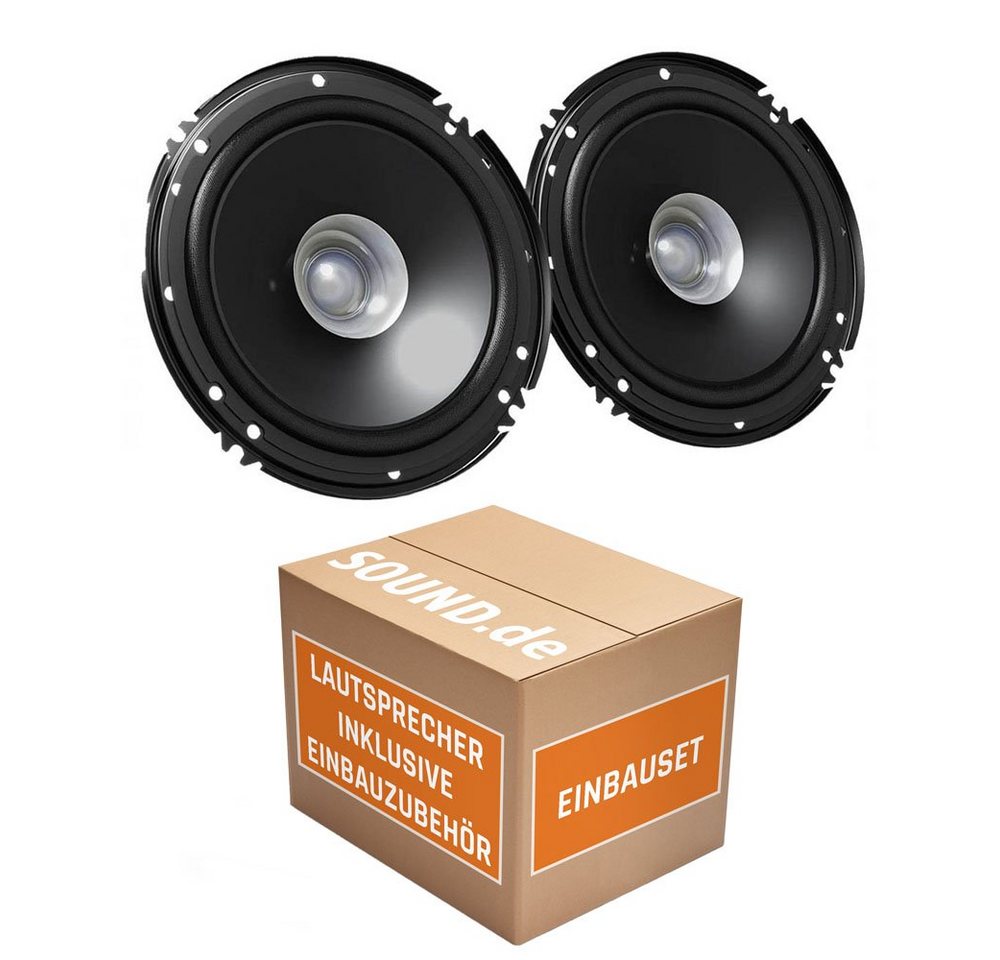 SOUND.de Lautsprecher Boxen CS-J610X 300 Watt Einbauset für Skoda Roomster Tür Auto-Lautsprecher (MAX: Watt) von SOUND.de