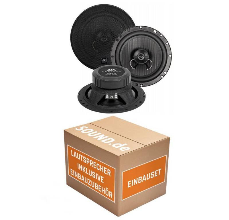 SOUND.de Lautsprecher Boxen ESX HZ62 Auto Einbauset VW Caddy 2K Life Front Auto-Lautsprecher (cm) von SOUND.de