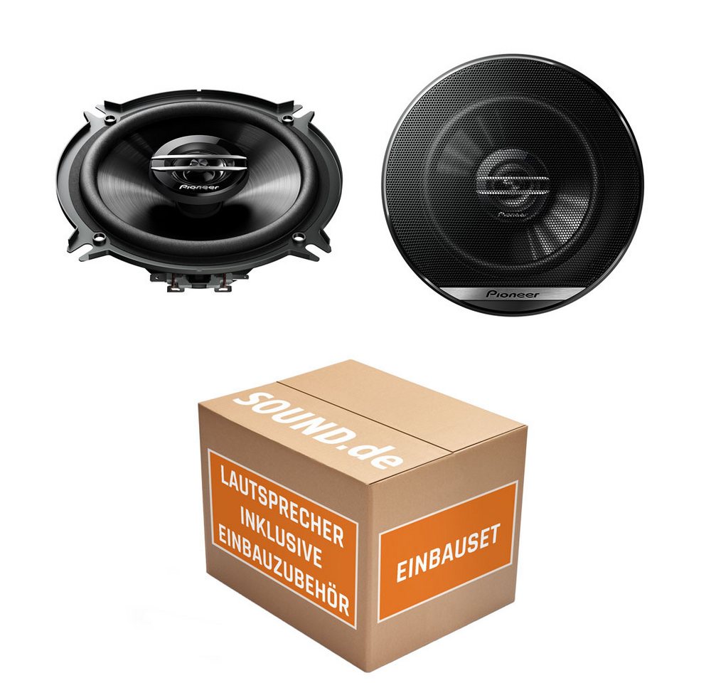 SOUND.de Lautsprecher Einbauset Pioneer TS-G1320F für Dacia Duster Auto-Lautsprecher (MAX: Watt) von SOUND.de