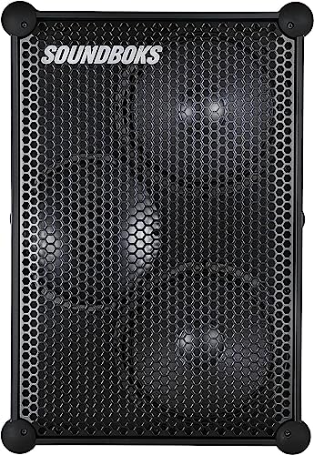 SOUNDBOKS (3. Generation – Lautester tragbarer Bluetooth-Lautsprecher – Performance-Lautsprecher mit wiederaufladbarem Akku – Kabellos und wasserfest – 40 Stunden Akkulaufzeit – 126 dB von SOUNDBOKS