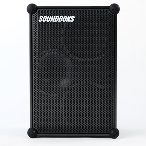 SOUNDBOKS 4 │ Bluetooth Performance Lautsprecher │ Lautester Party-Lautsprecher, mit 40 Stunden Akkulaufzeit, wiederaufladbar │ Kabelloser, tragbarer Lautsprecher │ Design aus Dänemark │ 126 dB von SOUNDBOKS