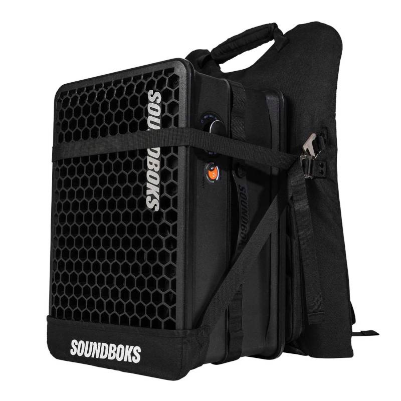 SOUNDBOKS GO + Backpack Lautsprecher mit Zubehör von SOUNDBOKS