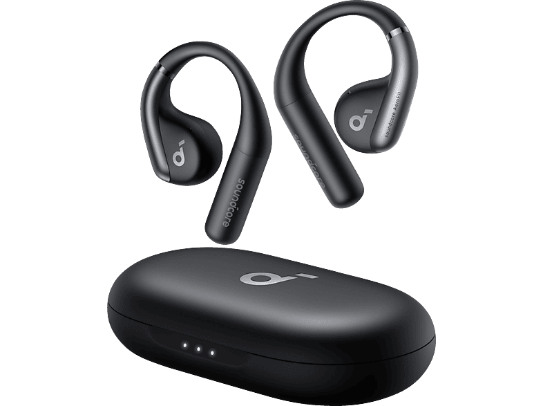 SOUNDCORE BY ANKER AeroFit, Open-ear Kopfhörer Bluetooth Nachtschwarz von SOUNDCORE BY ANKER