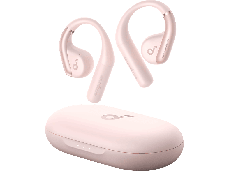 SOUNDCORE BY ANKER AeroFit, Open-ear Kopfhörer Bluetooth Pastellrosa von SOUNDCORE BY ANKER