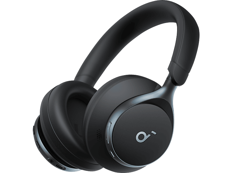 SOUNDCORE BY ANKER Space One, Noise Cancelling, Over-ear Kopfhörer Bluetooth Nachtschwarz von SOUNDCORE BY ANKER