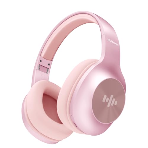 SoundLiving Soul Kopfhörer Kabellos Bluetooth | Schweißresistente Kopfhörer Bluetooth Over-Ear mit 36 Stunden Spielzeit | Wireless Headphones SoundLiving Soul Kopfhörer Kabellos Bluetooth | Schweißresistente Kopfhörer Bluetooth Over-Ear mit 36 Stunden Spielzeit | Wireless Headphones von SoundLiving
