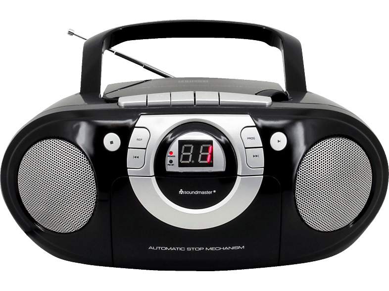 SOUNDMASTER SCD5100 mit Kassettendeck Radiorecorder, Schwarz SOUNDMASTER SCD5100 mit Kassettendeck Radiorecorder, Schwarz von SOUNDMASTER
