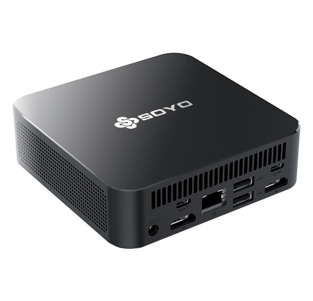 SOYO M4 Pro Intel N150 4 Core Max 3.6GHz, 16GB RAM 512GB SSD Mini-PC (Intel Intel N150 4 Core, UHD Graphics) von SOYO