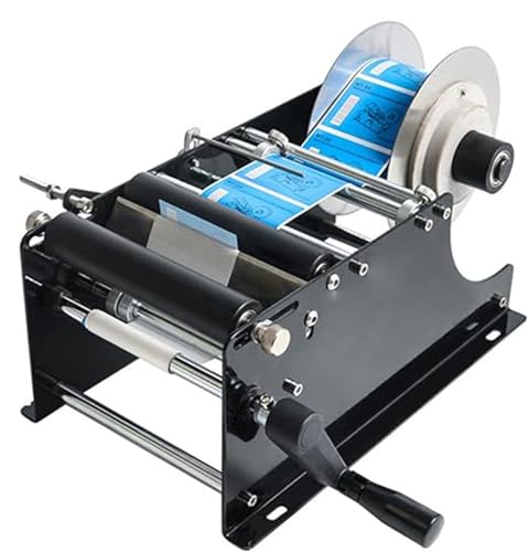 Manuelle Rundflaschen-Etikettiermaschine, halbautomatische Etikettiermaschine, manuelle Rundflaschen-Etikettiermaschine, manueller Rundflaschen-Etikettenaufkleber von SOYPAX