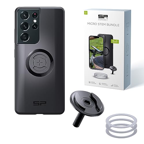 SP CONNECT Micro Stem Bundle | SPC+ | für Samsung S21 Ultra Handy Halterung für den fahrradlenker | Smartphone Halterung Fahrrad | handyhalter SP CONNECT Micro Stem Bundle | SPC+ | für Samsung S21 Ultra Handy Halterung für den fahrradlenker | Smartphone Halterung Fahrrad | handyhalter von SP CONNECT