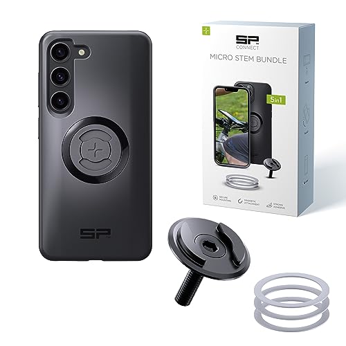 SP CONNECT Micro Stem Bundle | SPC+ | für Samsung S23 Handy Halterung für den fahrradlenker | Smartphone Halterung Fahrrad | handyhalter SP CONNECT Micro Stem Bundle | SPC+ | für Samsung S23 Handy Halterung für den fahrradlenker | Smartphone Halterung Fahrrad | handyhalter von SP CONNECT