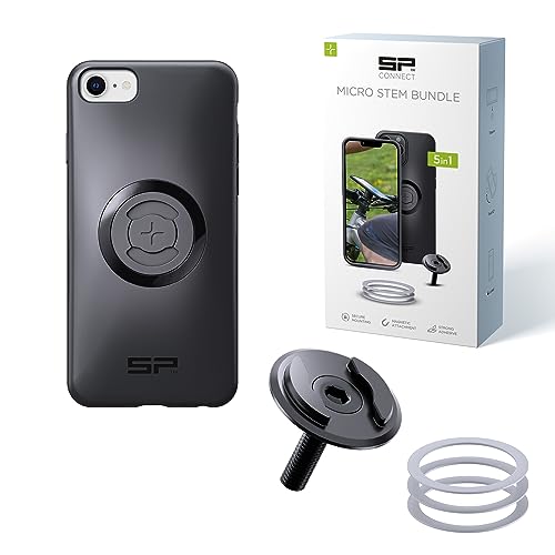SP CONNECT Micro Stem Bundle | SPC+ | für iPhone SE/8/7/6S/6 Handy Halterung für den fahrradlenker | Smartphone Halterung Fahrrad | handyhalter SP CONNECT Micro Stem Bundle | SPC+ | für iPhone SE/8/7/6S/6 Handy Halterung für den fahrradlenker | Smartphone Halterung Fahrrad | handyhalter von SP CONNECT
