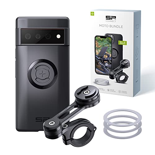 SP CONNECT Moto Bundle | SPC+ | kompatibel mit Google Pixel 6 Pro | Handyhalter für Motorrad Bike Moped Roller | Gadget Halterung für Navi von SP CONNECT